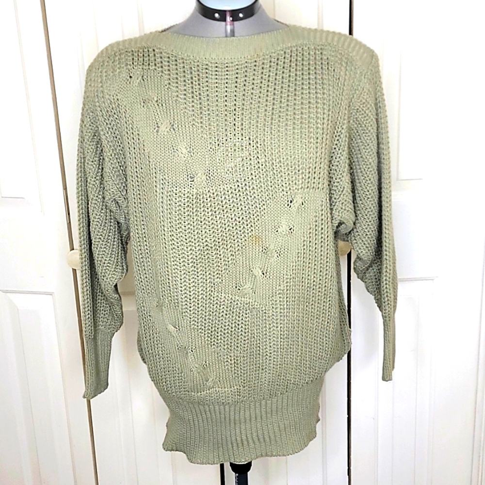 Mondi Green Sweater Vintage Size Eu 36 / US 6